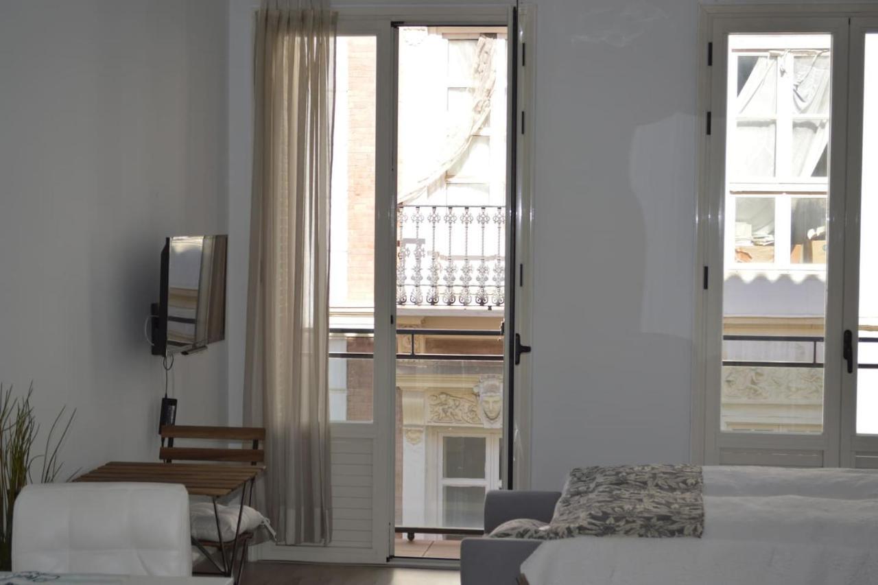Modern Studio Flat Close To Plaza Merced 马拉加 外观 照片